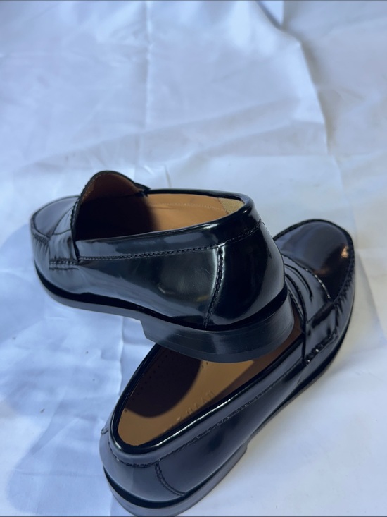 Cole Haan Black Patent Leather Penny Loafers main image 5